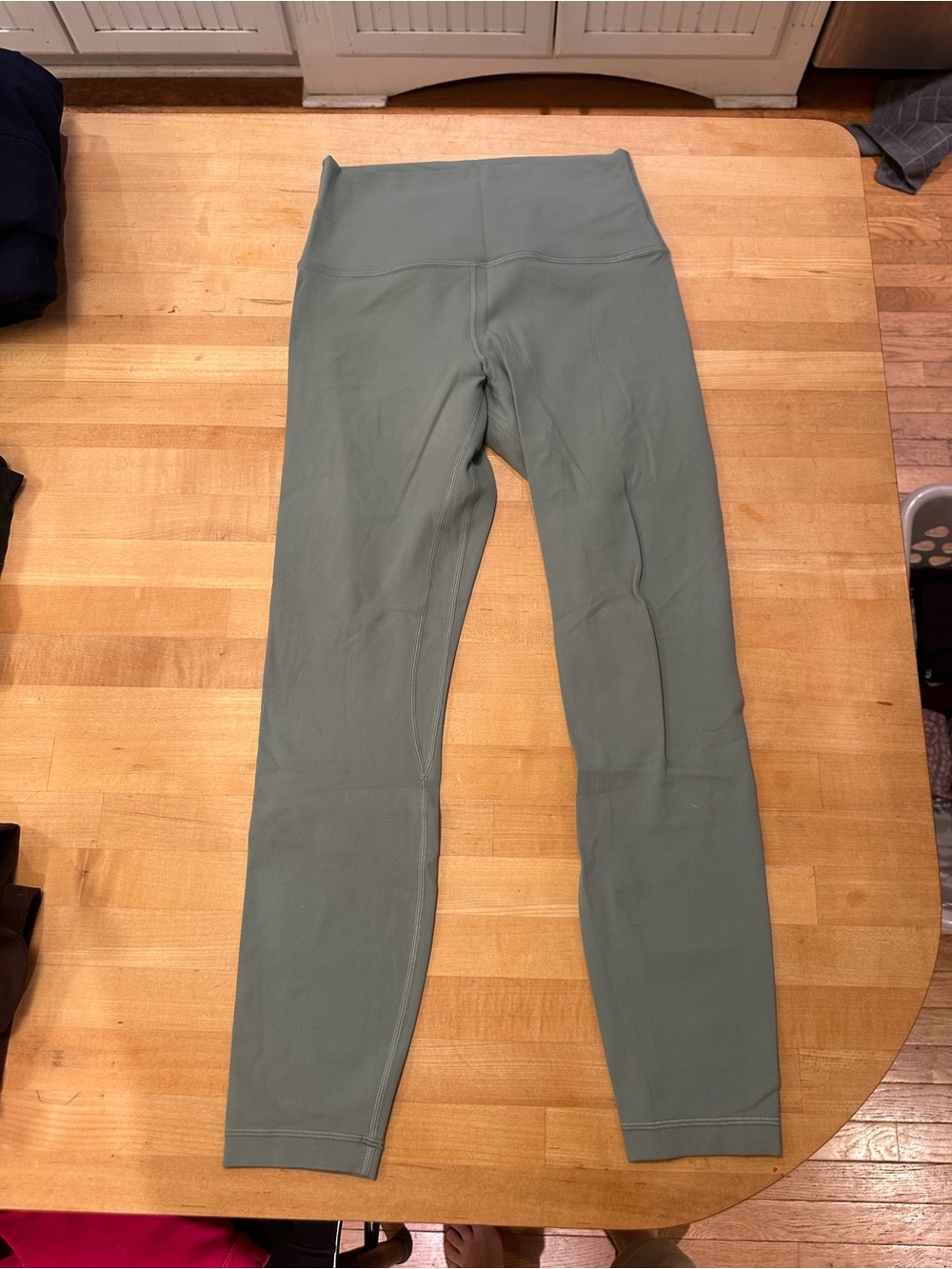 lululemon athletica sage green color Leggings Size 6